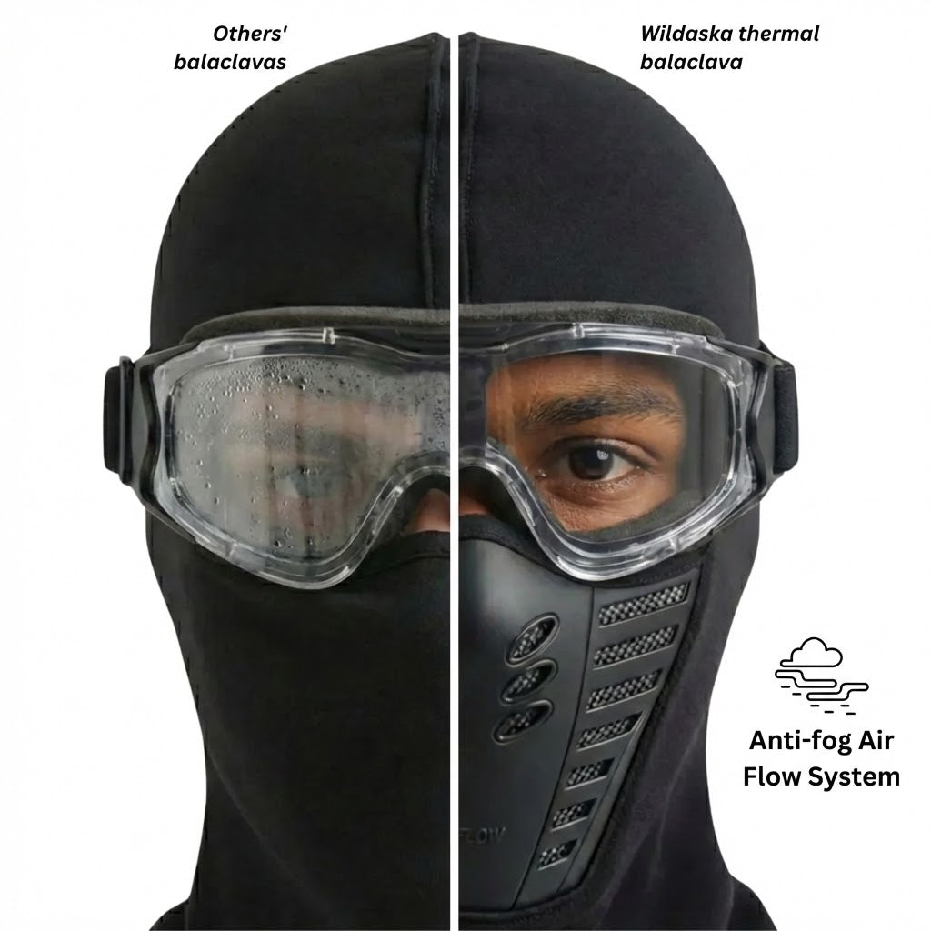 Pasamontañas Térmico Antivaho Pro Claro